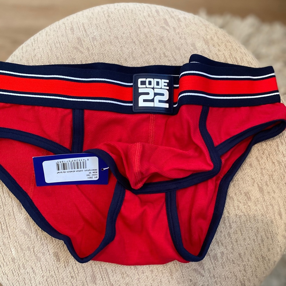 Code 22 high end underwear for men never worn!
